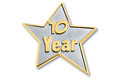 Star Service Award Pin - 10 Yr